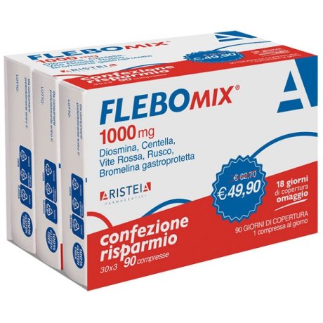 FLEBOMIX 1000MG 90CPR