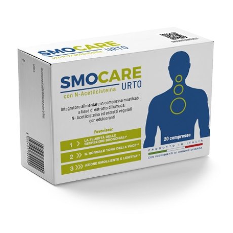 SMOCARE FUMATORI URTO 20 COMPRESSE CON N-ACETILCISTEINA