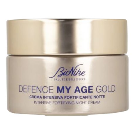 DEFENCE MY AGE GOLD CREMA INTENSIVA FORTIFICANTE NOTTE 50 ML