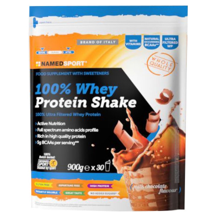 100% WHEY PROTEIN SHAKE MILK CHOCOLATE 900 G 100% WHEY PROTEIN SHAKE MILK CHOCOLATE 900 G