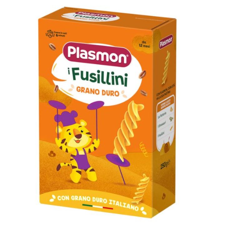 PLASMON PASTA FUSILLINI 250G PLASMON PASTA FUSILLINI 250G