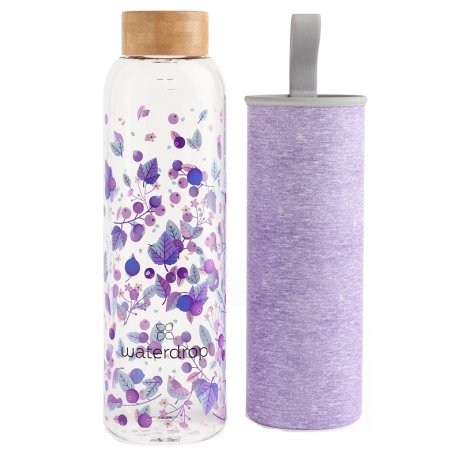 WATERDROP BOTTIGLIA VETRO BOOST DA 600 ML