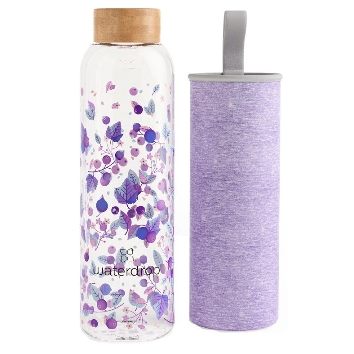 WATERDROP BOTTIGLIA VETRO BOOST DA 600 ML