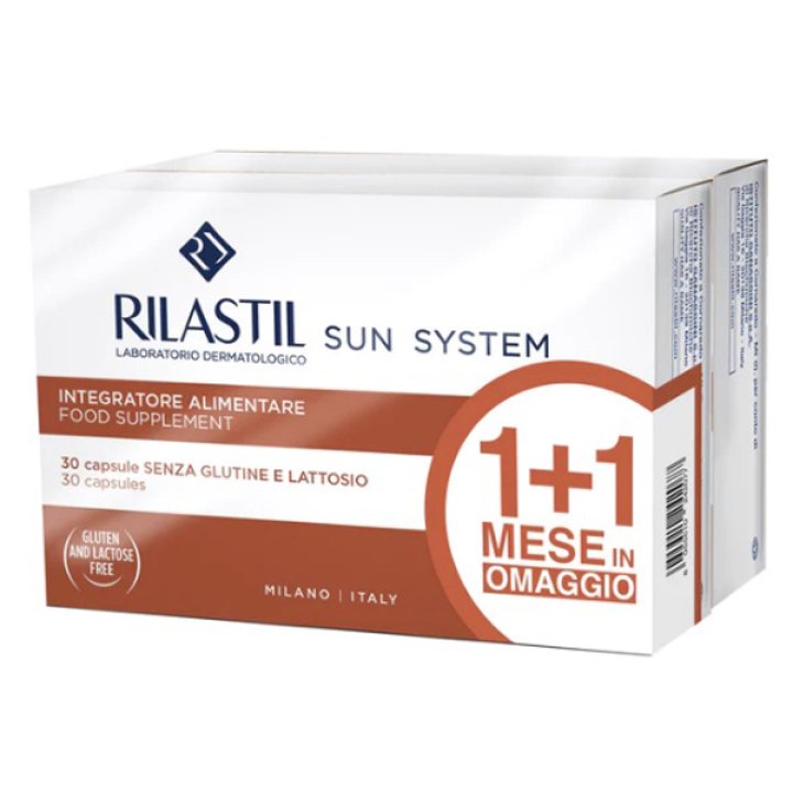 RILASTIL SUN SYSTEM INTEGRATORE ANTIOSSIDANTE CONFEZIONE DOPPIA 60 CAPSULE