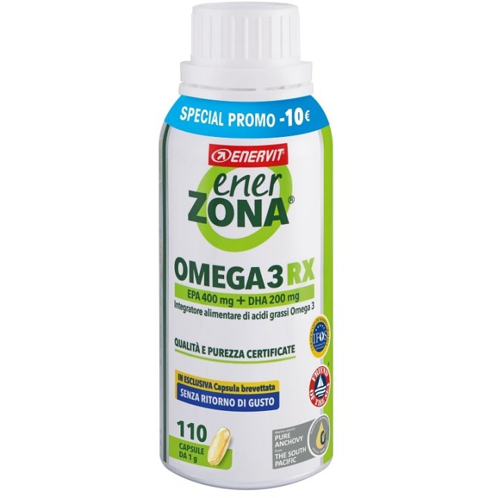 ENERZONA OMEGA 3 RX 110 CAPSULE DA 1 G TAGLIO PREZZO -10 EURO