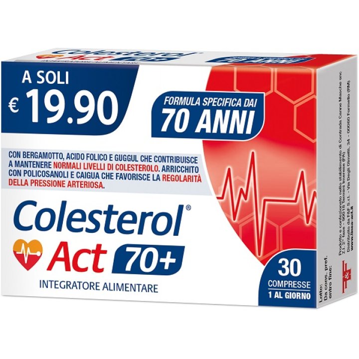 COLESTEROL ACT 70+ 30CPR