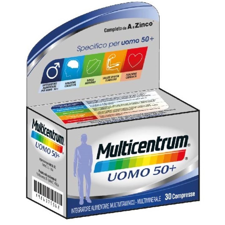 MULTICENTRUM UOMO 50+ 30CPR