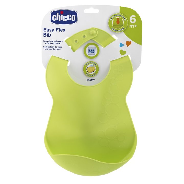 CHICCO BAVAGLINA RIGIDA 6M+ VERDE