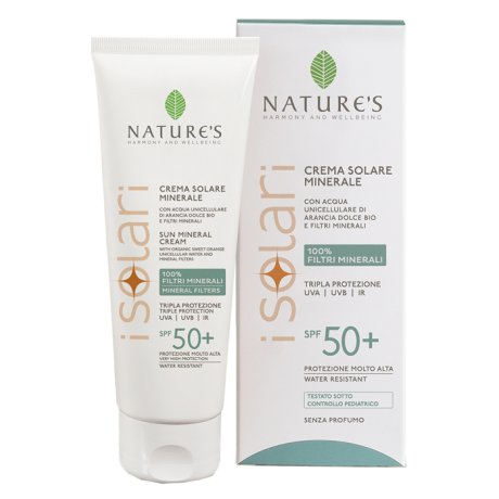 I SOLARI CREMA VISO CORPO MINERALE SPF50+ 100 ML