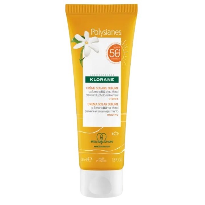 LES POLYSIANES CREMA VISO TAMANU BIO&MONOI SPF50+ 50 ML