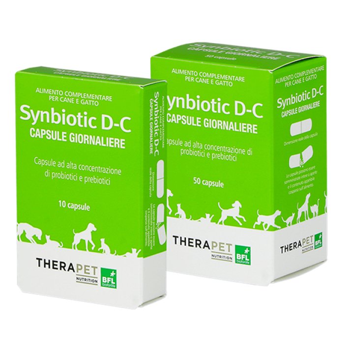 SYNBIOTIC D-C THERAPET 10 CAPSULE