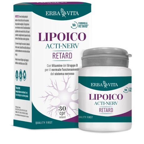 LIPOICO ACTI NERV RETARD 30 COMPRESSE LIPOICO ACTI NERV RETARD 30 COMPRESSE
