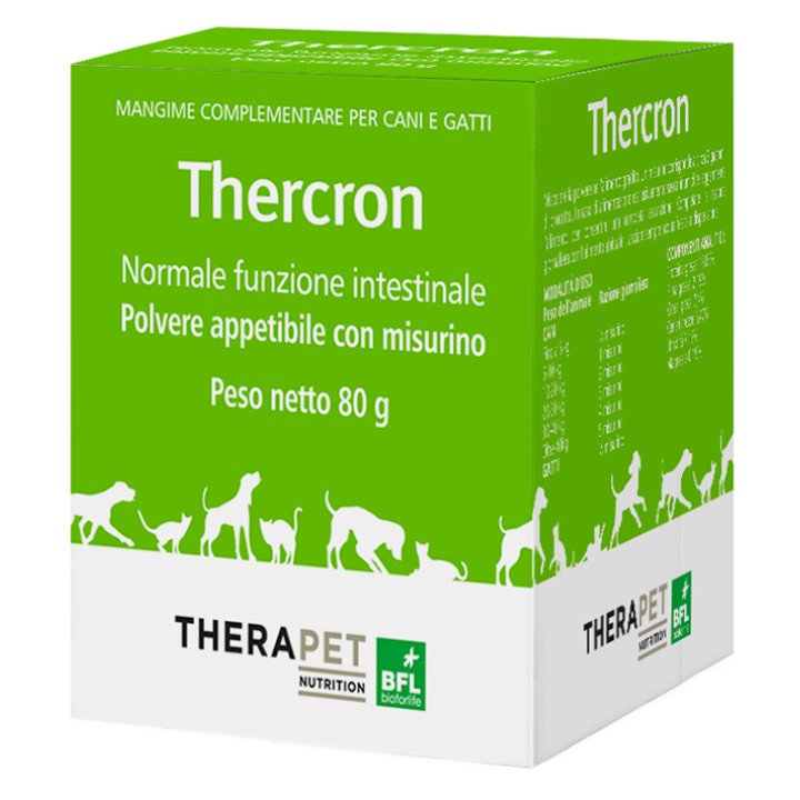 THERCRON CANE GATTO POLVERE80G