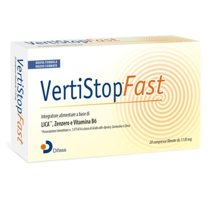 VERTISTOP FAST 20CPR