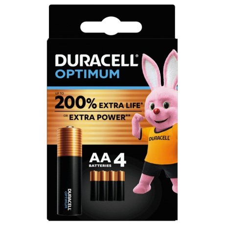 DURACELL OPTIMUM AA 1500 B4 4PZ