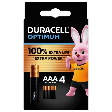 DURACELL OPTIMUM AAA B4 8PZ