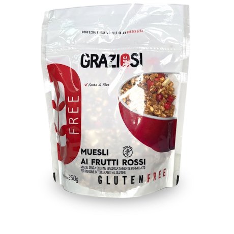 MUESLI AI FRUTTI ROSSI 250 G MUESLI AI FRUTTI ROSSI 250 G