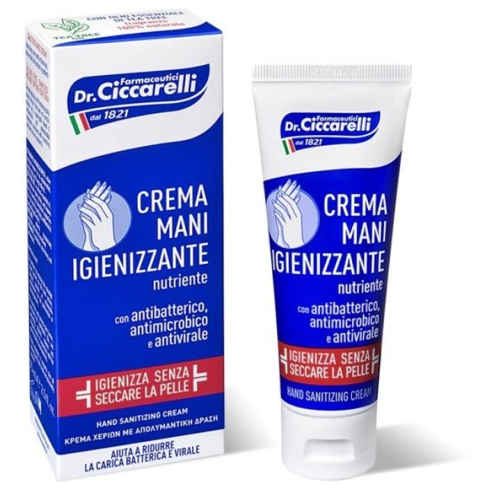 CICCARELLI CREMA MANI IGIENIZZANTE 75 ML