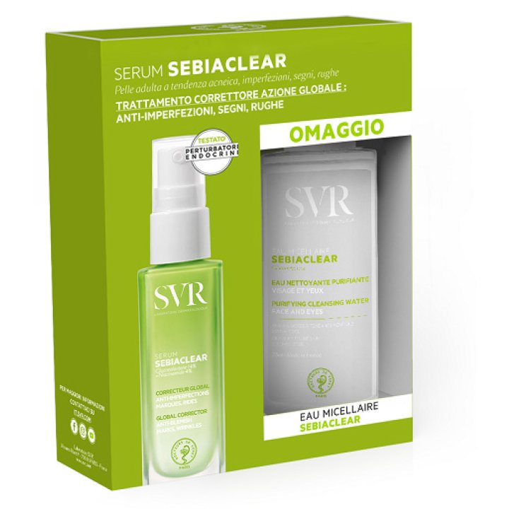 SEBIACLEAR SET SERUM 30 ML + EAU MICELLAIRE 75 ML