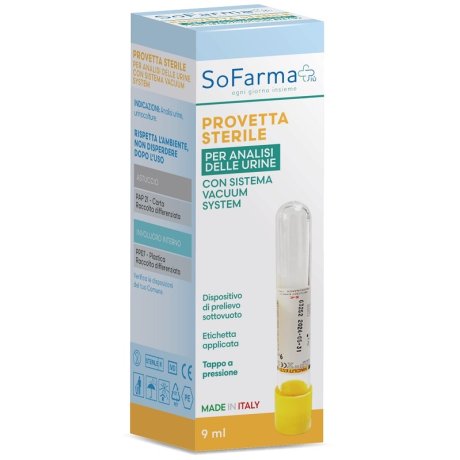 PROVETTA STER SOTTOVUOTO 9ML SF+