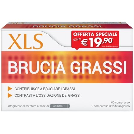 XLS BRUCIA GRASSI 60 COMPRESSE