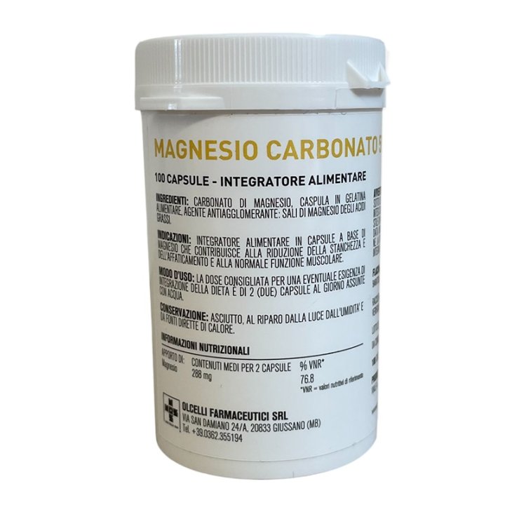 MAGNESIO CARBONATO 100 CAPSULE