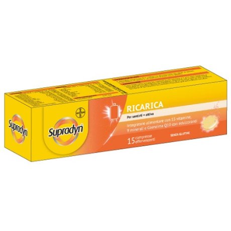 Supradyn Ricarica Integratore Alimentare di vitamine e minerali - 15 compresse effervescenti