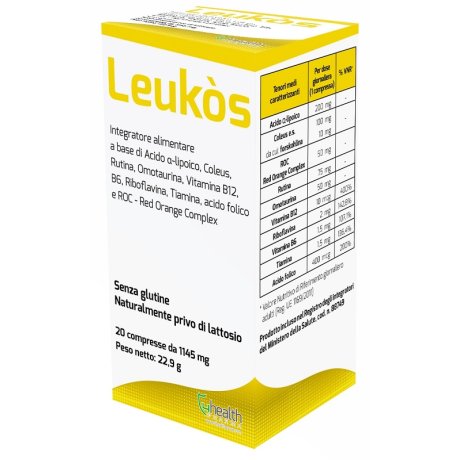 LEUKOS 4H 20 COMPRESSE DIVISIBILI