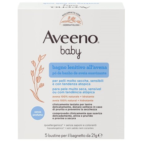 AVEENO BABY COLLOIDAL POLVERE BAGNO 5 X 21 G