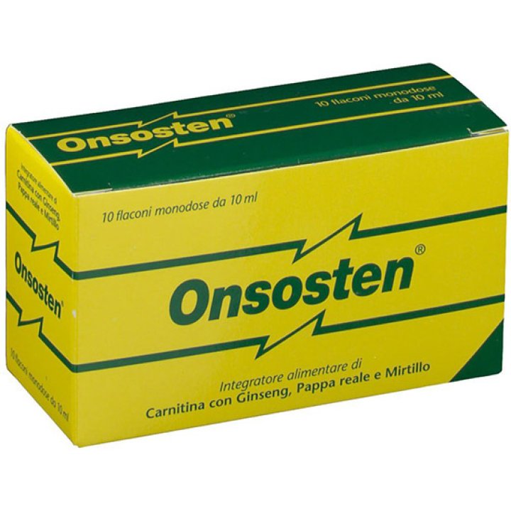 ONSOSTEN 10 FLACONI MONODOSE DA 10 ML