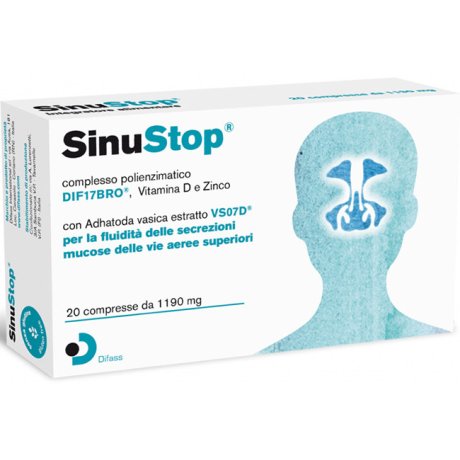 SINUSTOP 20 COMPRESSE DA 1190 MG