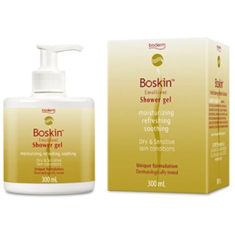 BOSKIN DOCCIA GEL EMOLLIENTE CUOIO CAPELLUTO E PELLE 300 ML