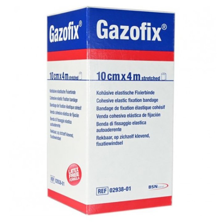 BENDA ELASTICA AUTOADESIVA GAZOFIX 10X400 CM