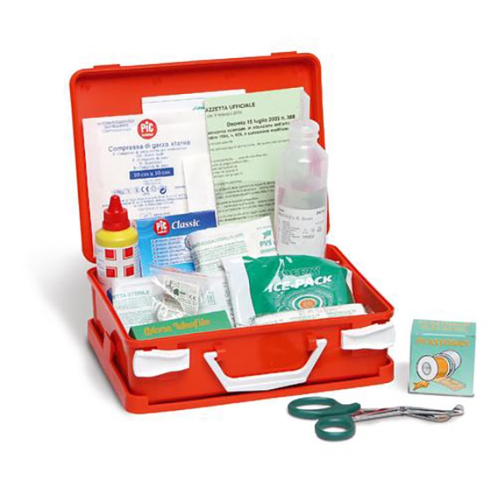 PACCHETTO DI MEDICAZIONE REINTEGRO DEL PACCO BASE COMPLETO ALLEGATO 2 DM 388 DEL 15/07/2003
