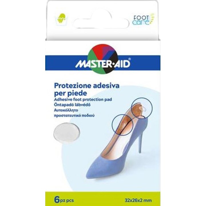 MASTER-AID FOOT CARE PROTEZIONE GEL ADESIVA 6 PEZZI