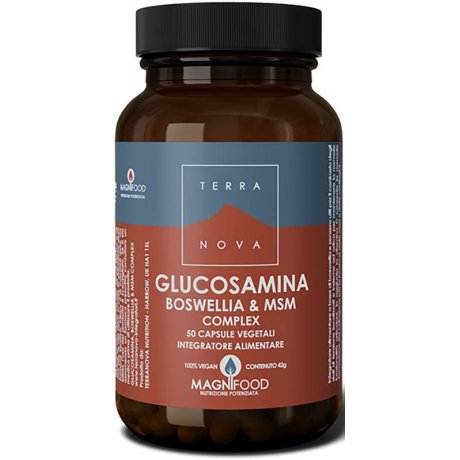 TERRANOVA COMPLESSO DI GLUCOSAMINA BOSWELLIA E MSM 50 CAPSULE