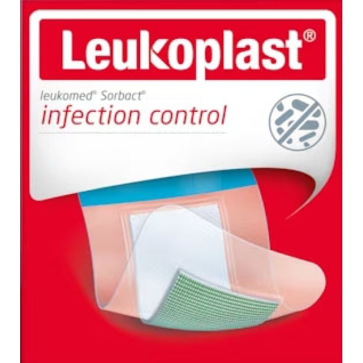 LEUKOMED SORBACT MEDICAZIONE 5X7,2 CM 5 PEZZI