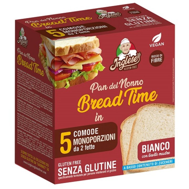 INGLESE BREAD TIME BIANCO 2 PEZZI DA 125 G