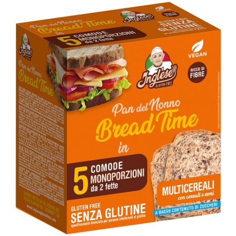 INGLESE BREAD TIME MULTICEREALI 2 PEZZI DA 125 G