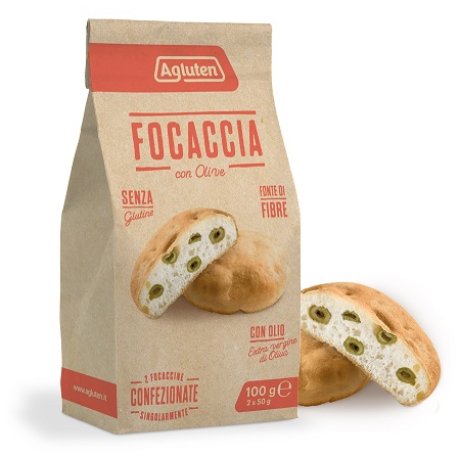 AGLUTEN FOCACCIA OLIVE 100 G