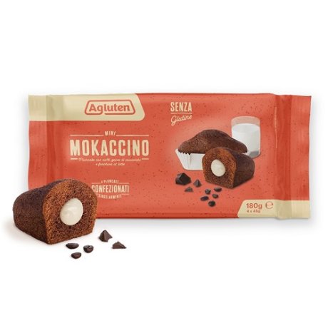 AGLUTEN MINI MOKACCINO PROMO 4 PEZZI DA 45 G