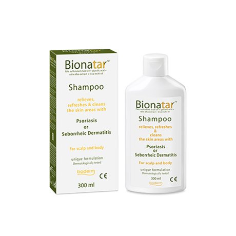 BIONATAR SHAMPOO INDICATO IN PRESENZA DI SINTOMI DI PSORIASI E DERMATITE SEBORROICA 200 ML