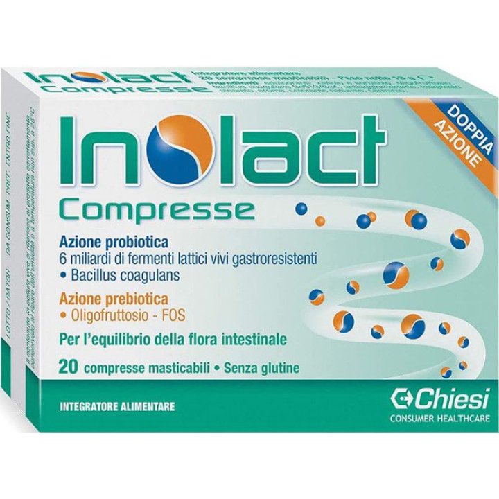 INOLACT 20 COMPRESSE MASTICABILI