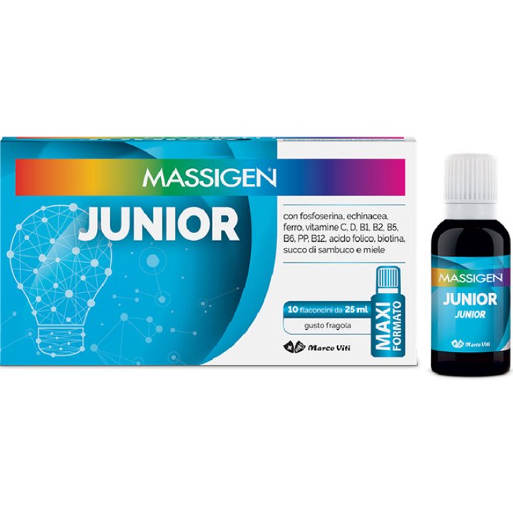 MASSIGEN JUNIOR 10 FLACONI DA 25 ML