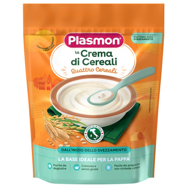 PLASMON CEREALI CREMA AI 4 CEREALI 200 G