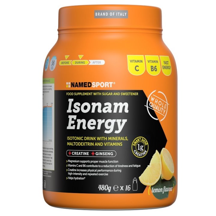 ISONAM ENERGY LEMON POLVERE 480 G