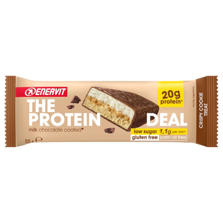 ENERVIT PROTEIN DEAL COOKIE 55 G ENERVIT PROTEIN DEAL COOKIE 55 G