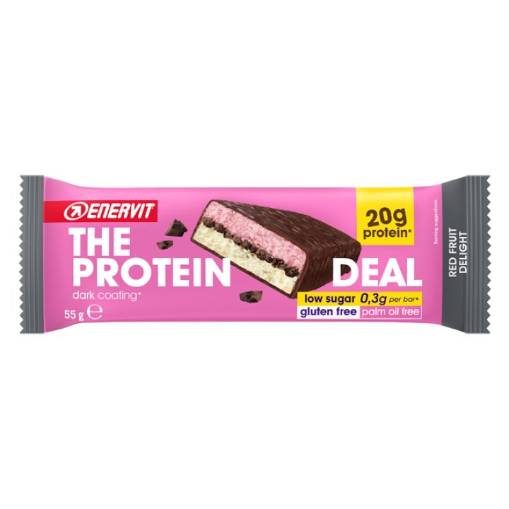 ENERVIT PROT DEAL BAR 55 G RED FRUIT