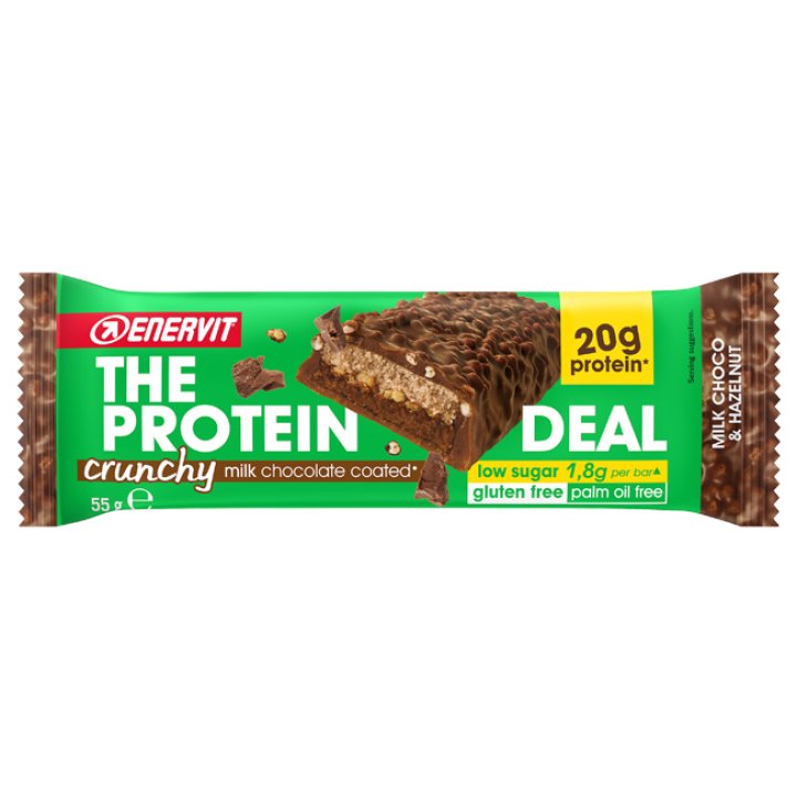 ENERVIT PROTEIN DEAL MILK CHOCO & HAZELNUT 55 G