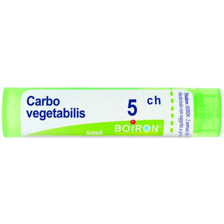 CARBO VEGETABILIS 5 CH GRANULI